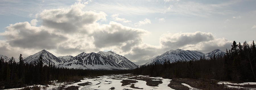 Kluane National Park Photograph - View Of Quill Creek In Kluane National by Robert Postma