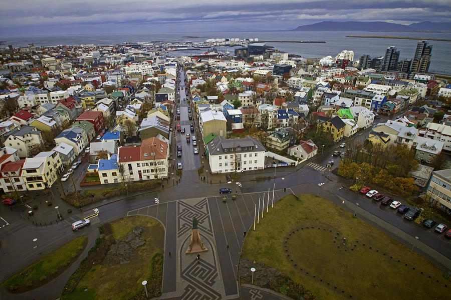 View of Reykjavik Photograph by Sven Brogren