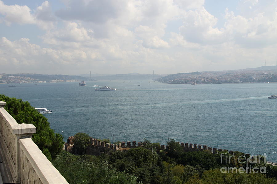 View Of The Marmara Sea - Istanbul Photograph by Christiane Schulze Art And Photography