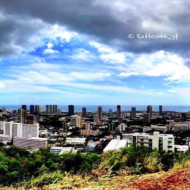 Paradise Photograph - View Of Waikiki!! by Raffaele Salera