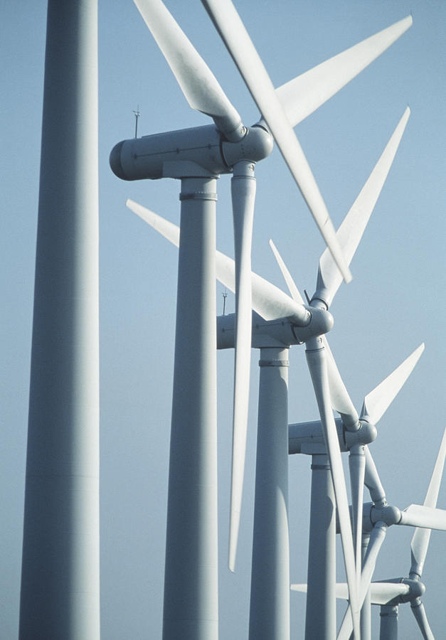 View Of Wind Turbines In South Yorkshire Photograph by Chris Knapton ...