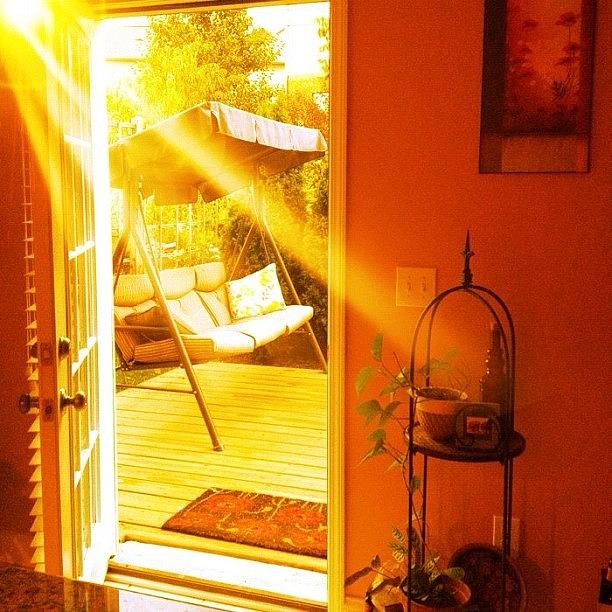 Summer Photograph - View On Sunny Deck #summer #webstagram by Irina Moskalev
