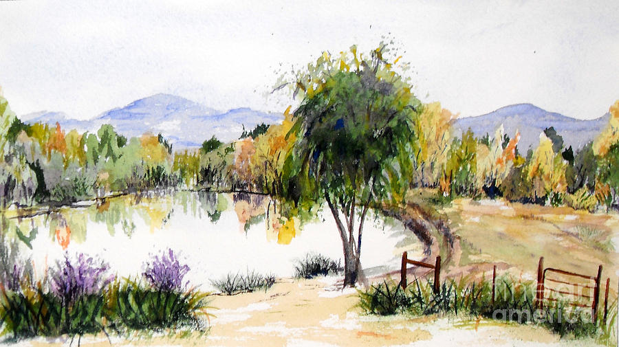 View Outside Reno Painting by Vicki  Housel