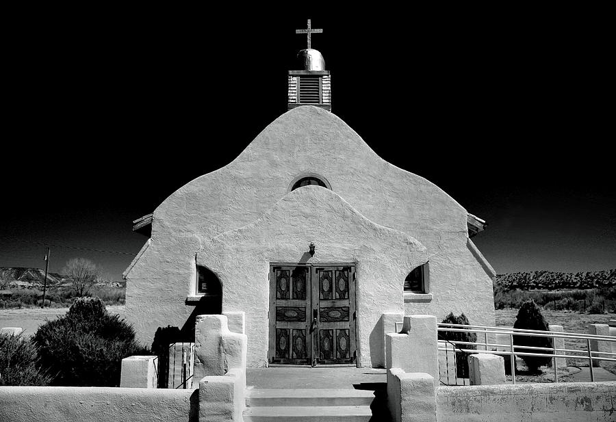 Village Adobe Church I Photograph by Steven Ainsworth