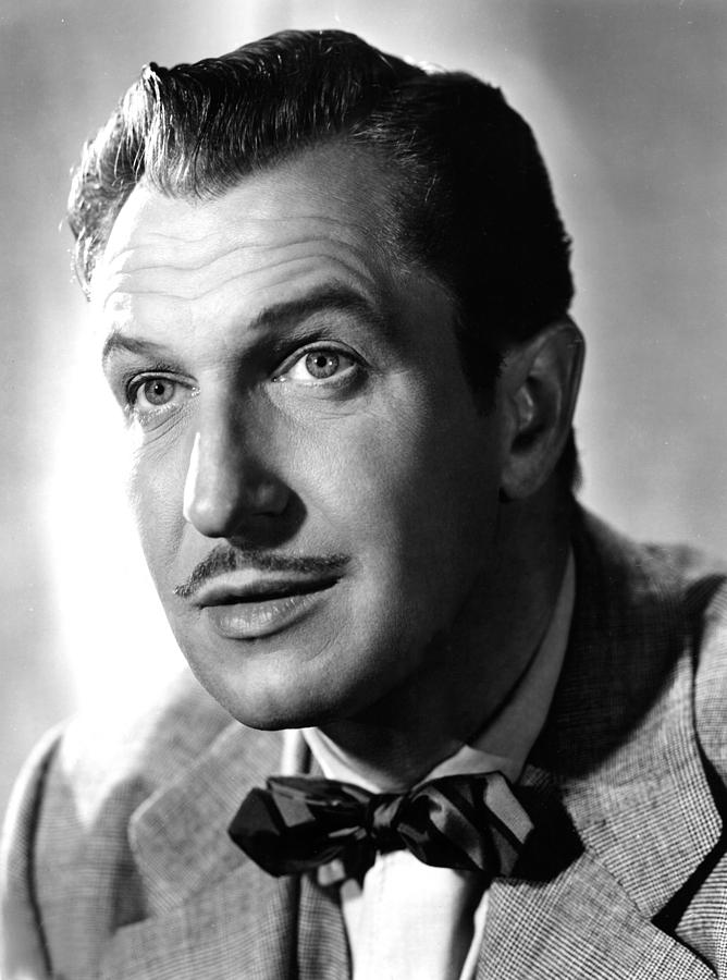 Vincent Price, Warner Brothers, 1953 Photograph by Everett - Fine Art ...