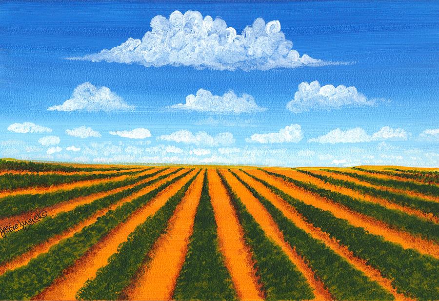 Vineyard 4610 Painting By Jessie Meier Fine Art America