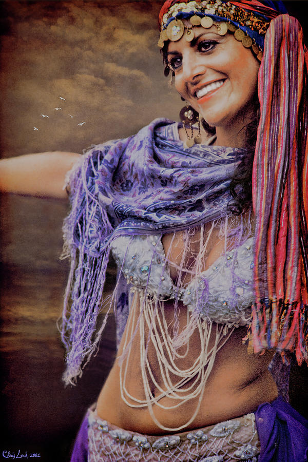 Vintage Belly Dancer Photograph by Chris Lord