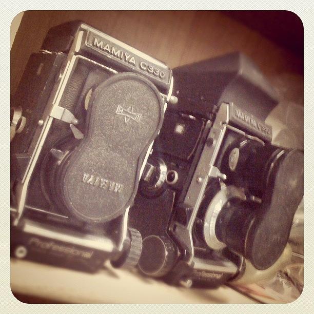 Vintage Photograph - #vintage #camera #iphoneography by Adriana Ospina