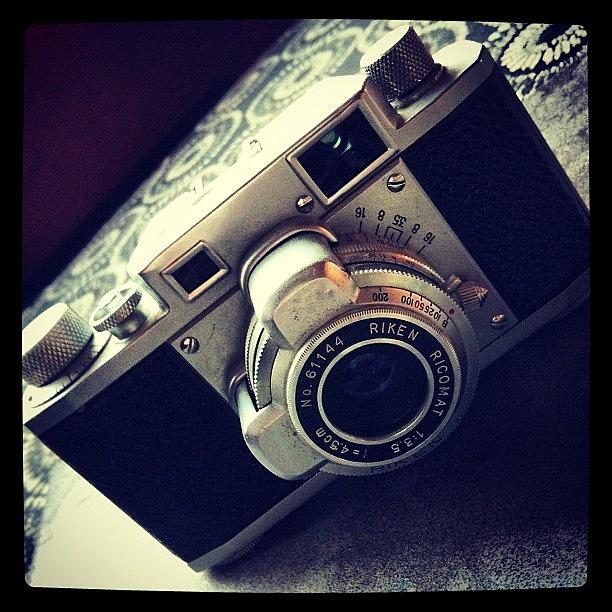 Vintage Photograph - Vintage Camera #vintage #camera by Lucy Siciliano