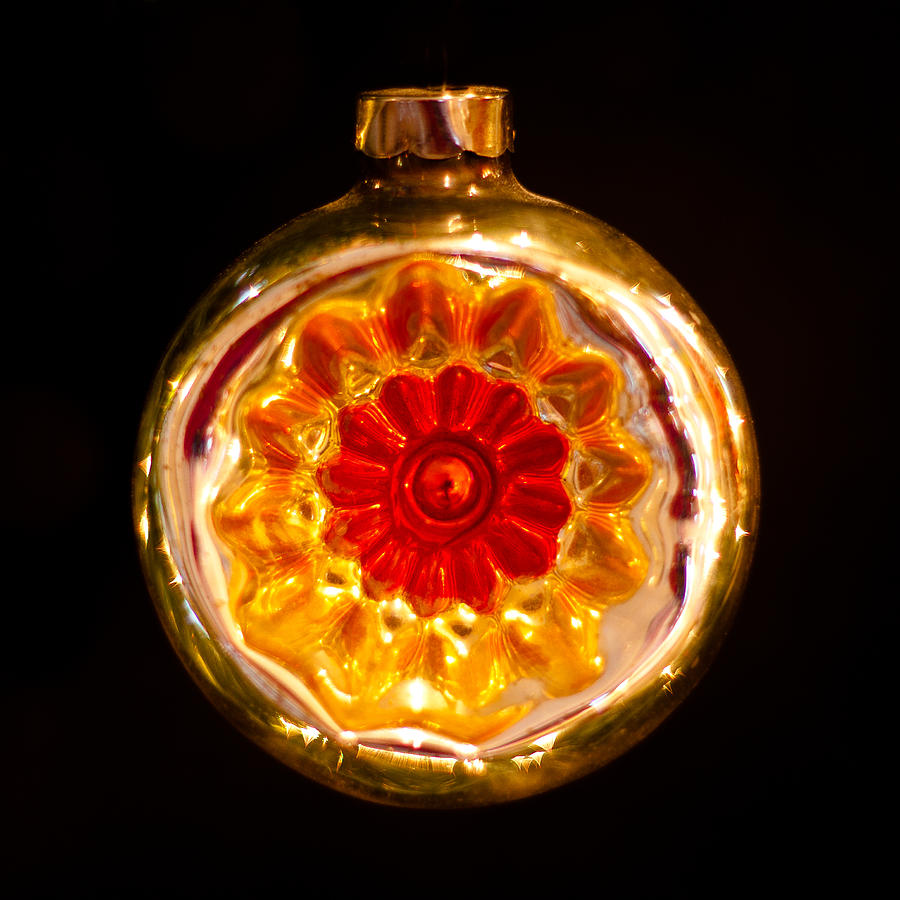 Vintage Christmas Ornament II Photograph by David Patterson