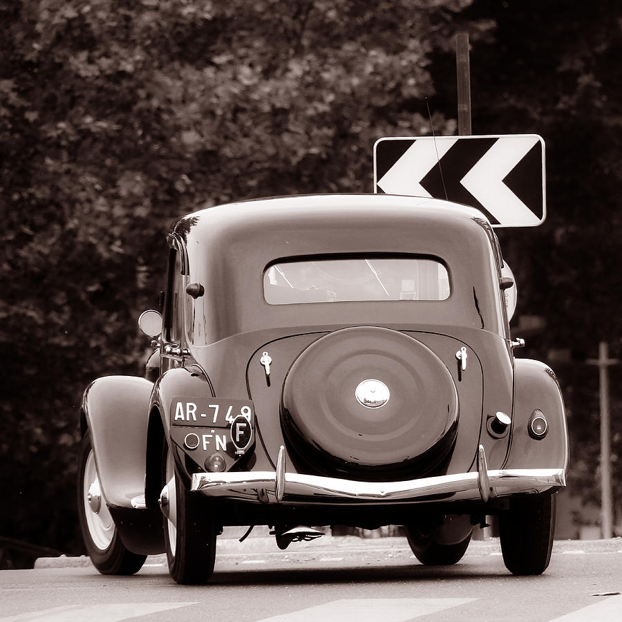 Vintage Citroen 4 Photograph by Andrew Fare
