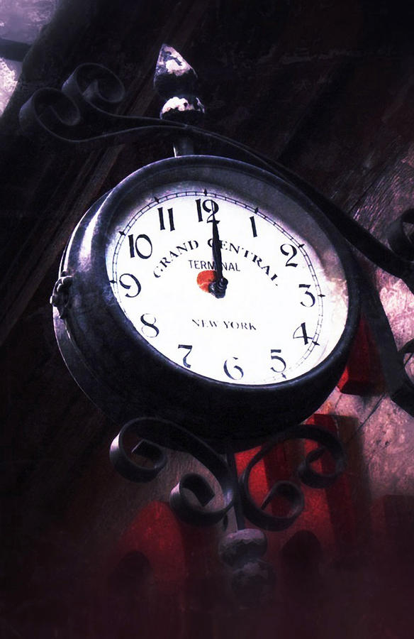 Vintage Clock Photograph by Tony Grider