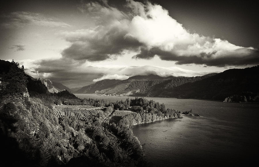 Vintage Columbia River Photograph by Jon Ares