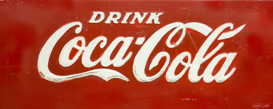 Vintage Photograph - Vintage Drink Coca Cola by Heidi Smith