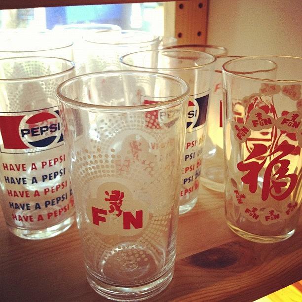 Vintage Photograph - Vintage Drinking Glasses!!! Can I Have by Ck Chai