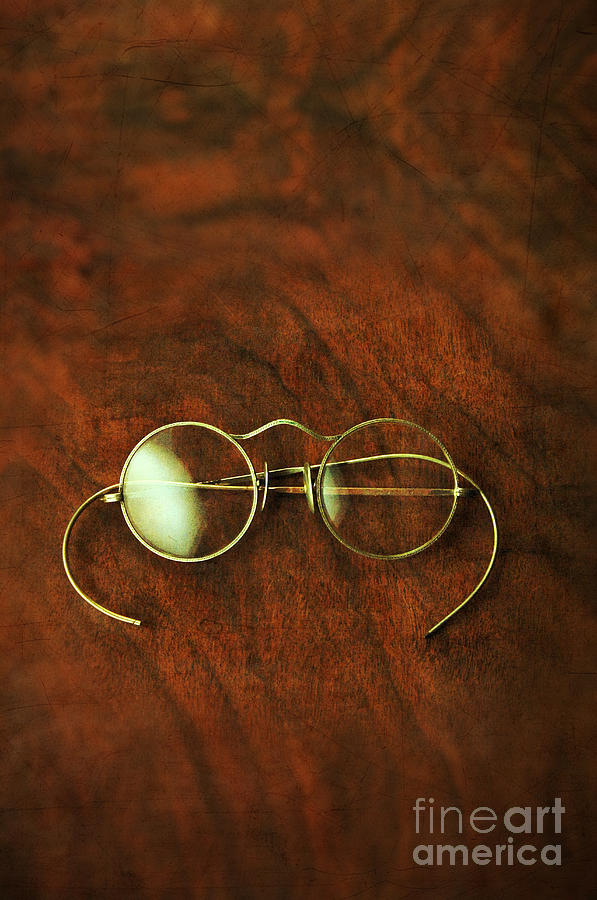 Vintage Eyeglasses Photograph by Jill Battaglia
