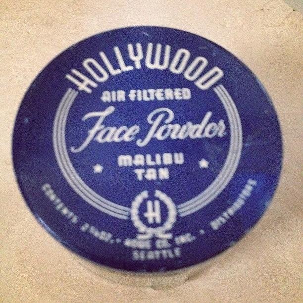 Hollywood Photograph - Vintage face powder from Bountiful in Venice Beach by Lana Rushing