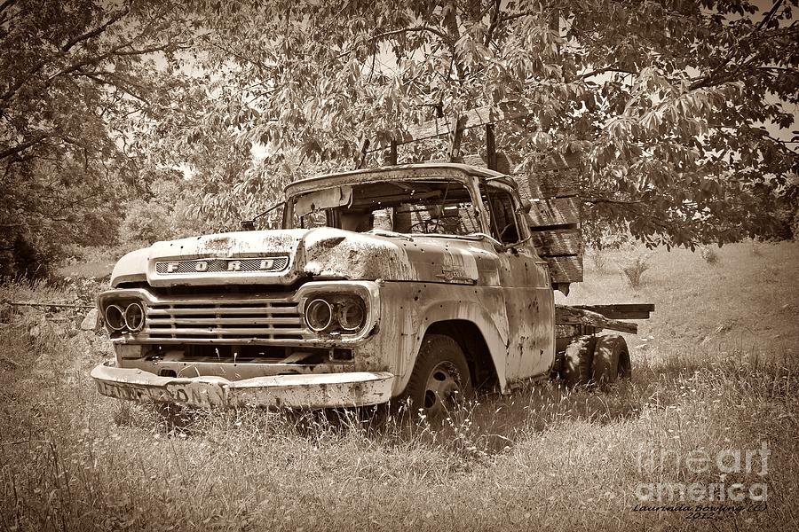 Vintage Ford Truck 2 Photograph by Laurinda Bowling