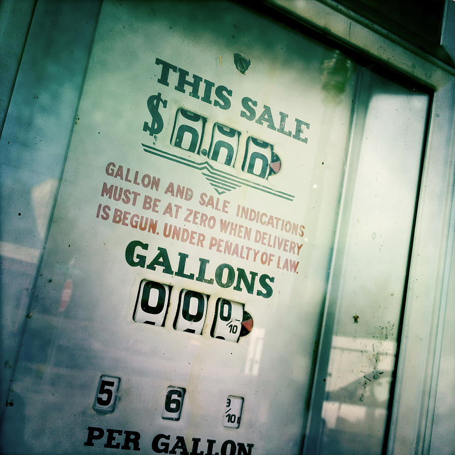 Vintage Gas Pump Photograph by Lori Knisely