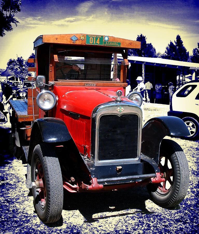 Vintage International truck 2 Photograph by Fran Woods