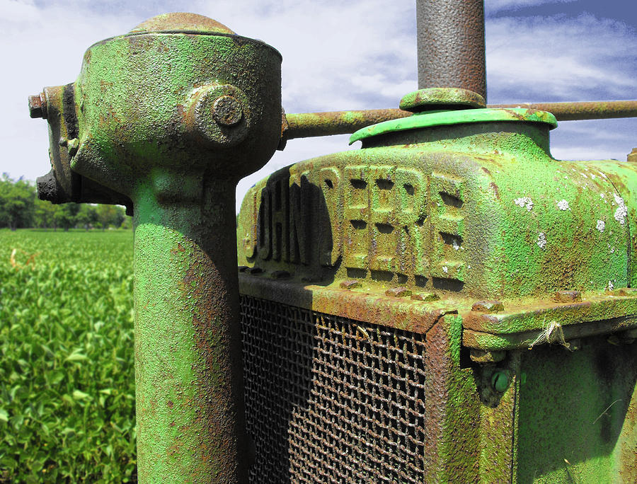 Vintage John Deere Photograph by Kristie Bonnewell - Fine Art America