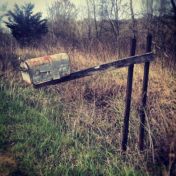 Vintage Mailbox I Fell In Love With❤ Photograph by Katy Vanlandingham