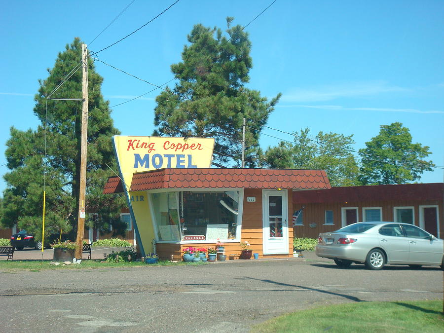Vintage Photograph - Vintage Motel by Bonfire Photography
