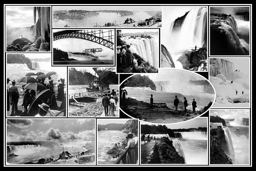 Vintage Niagara Falls Photograph by Andrew Fare
