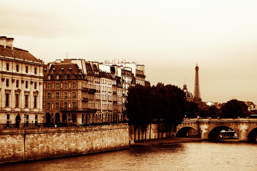 Vintage Paris 5 Photograph by Andrew Fare
