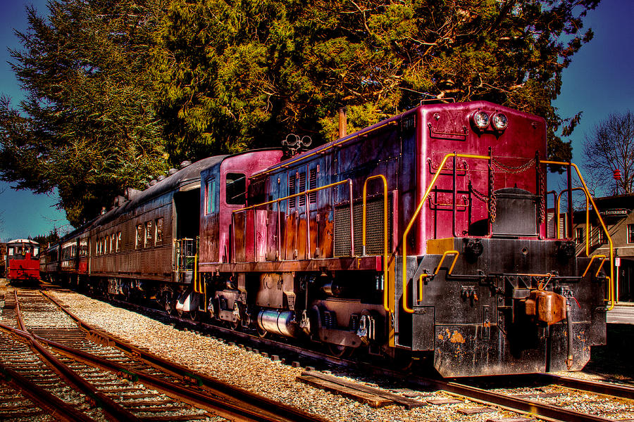 Vintage Passenger Train II Photograph by David Patterson