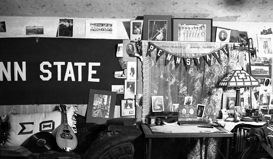 Vintage Penn State Dorm Room