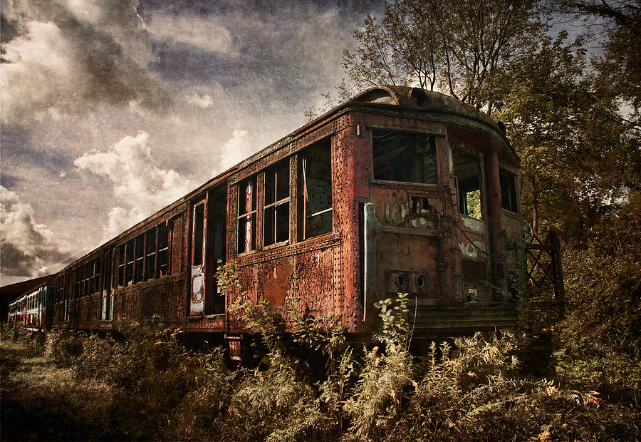 Vintage Rail Car Photograph by Dale Kincaid - Fine Art America