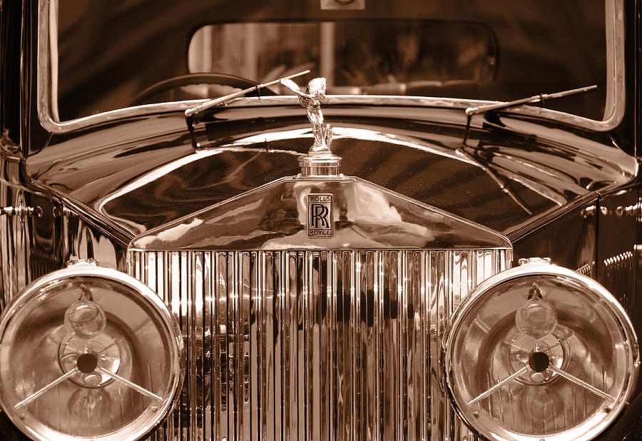 Vintage Rolls Royce 3 Photograph by Andrew Fare