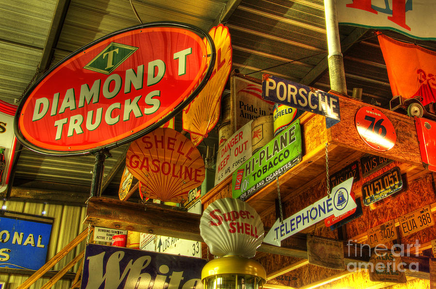 Vintage Signs 2 Photograph by Bob Christopher