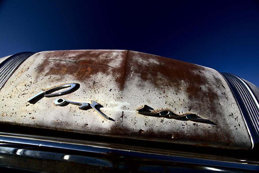 Vintage Photograph - Vintage vehicle left to rust in Readlyn Saskatchewan by Mark Duffy