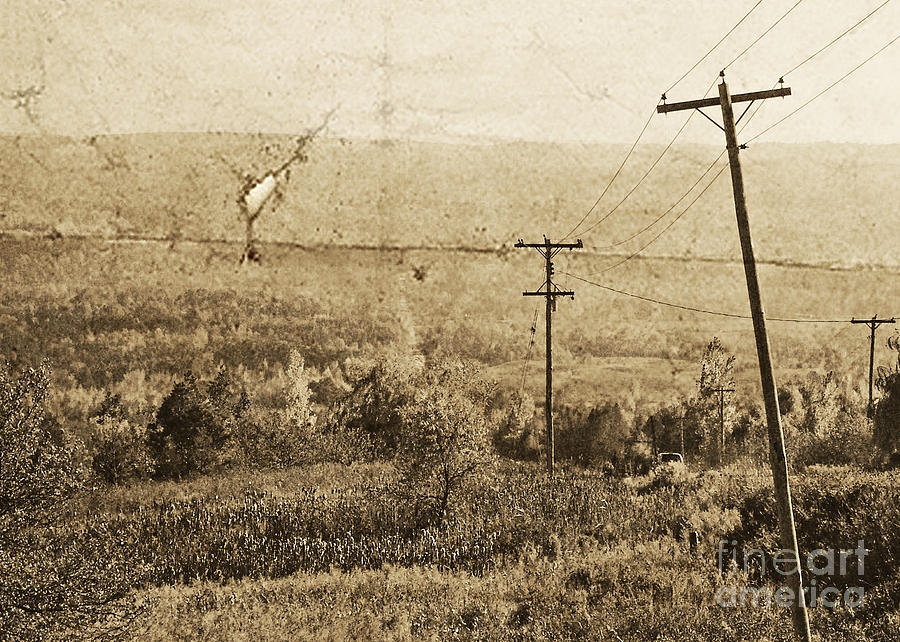 Vintage View of Ontario Fields Photograph by Traci Cottingham