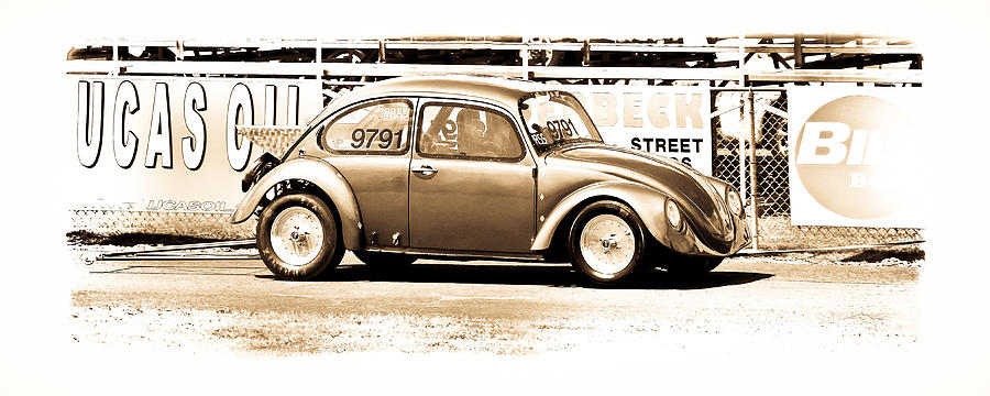 Vintage VW Racing Photograph by Steve McKinzie