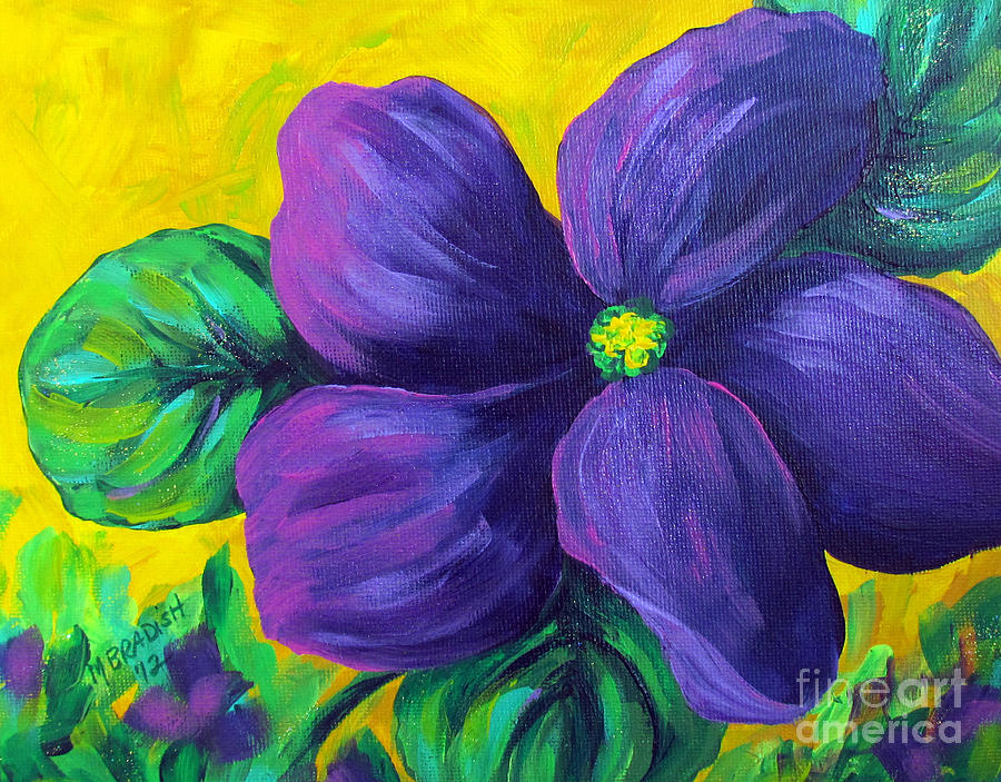 Viola Painting by Marion Bradish - Fine Art America