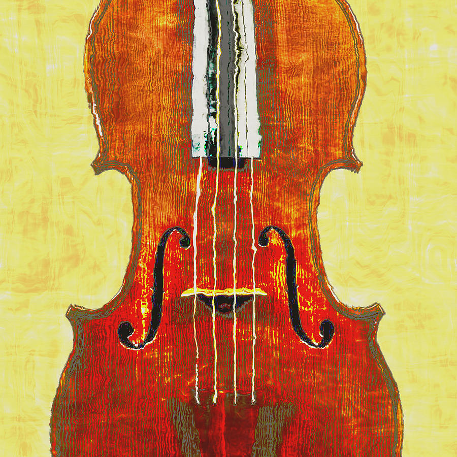 Violin Close-Up Digital Art by Vicki Podesta - Fine Art America