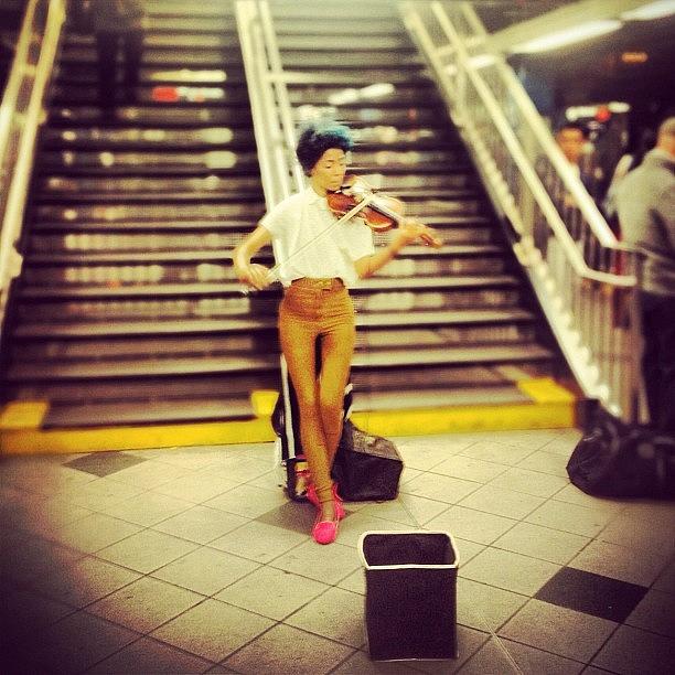 New York City Photograph - Violin by Spencer Allen