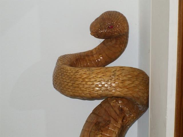 Viper Sculpture by Omowale Olaniyan