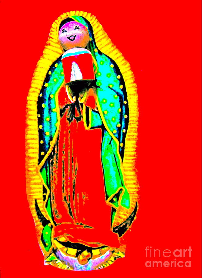 Virgen de Lupe Photograph by Ricky Sencion