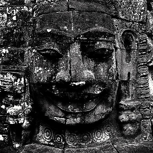 Khmer Photograph - #visage #khmer #diggingthepast by Rick Macias