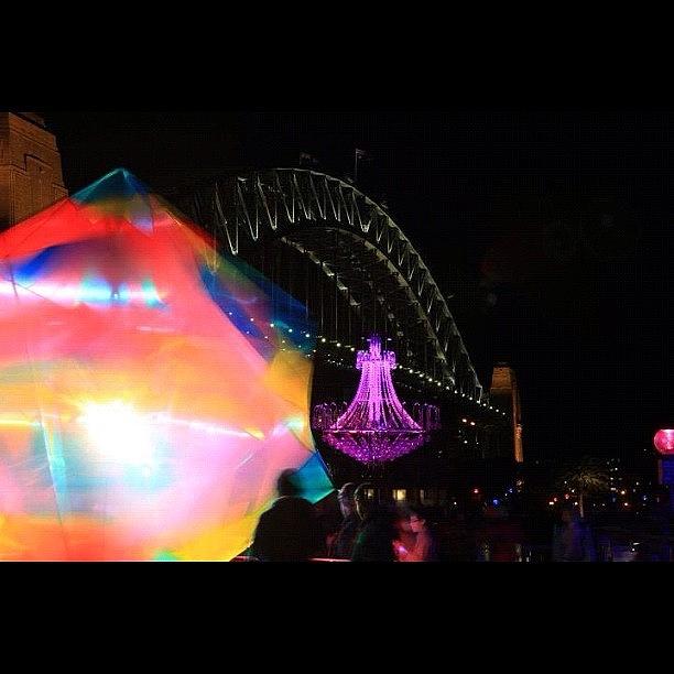 Instagram Photograph - Vivid Sydney Festival 2012 by Sydney Australia