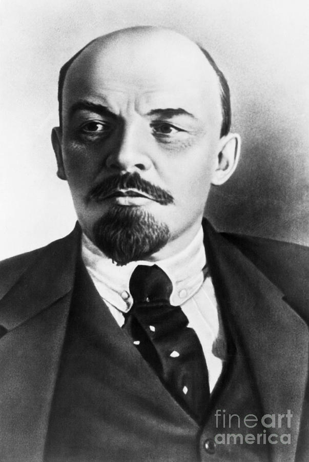Vladimir Lenin, Russian Marxist Photograph by Photo Researchers