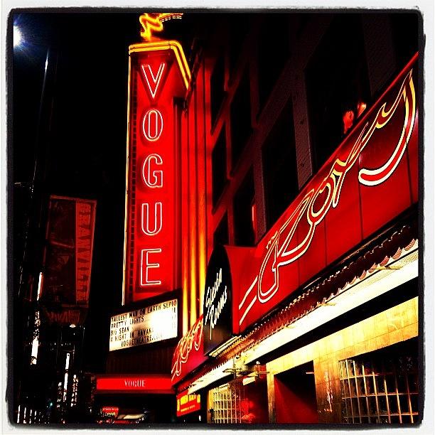 Vogue Theater Photograph by Brian Kalata