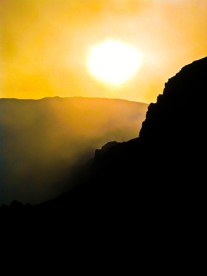 Nature Photograph - Volcanic Sunset by William Shevchuk