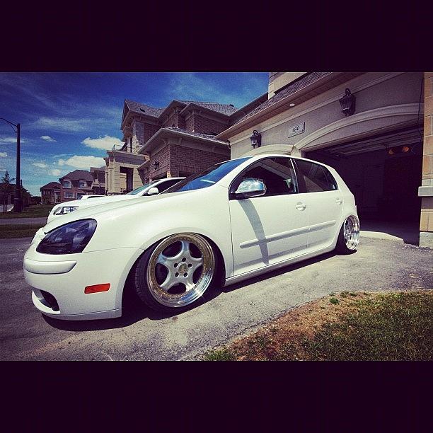 Bolt Photograph - #volkswagen #mk5 #white #rhwheels by Peter Rotolo