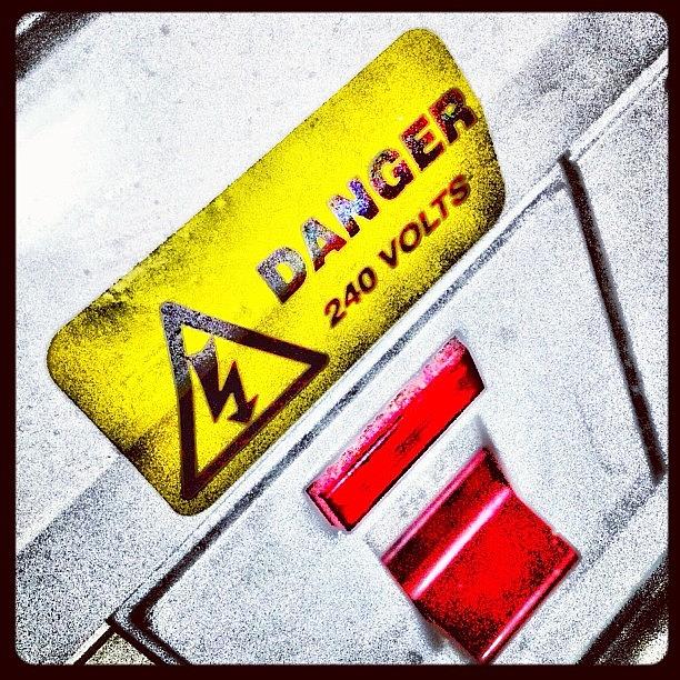 Danger Photograph - Volt by Mark B