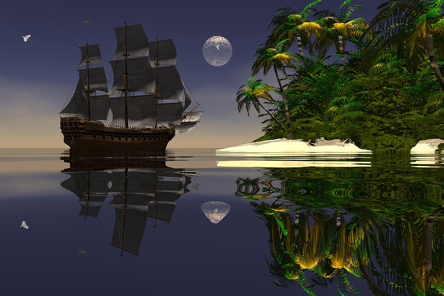 Voyage of discovery Digital Art by Claude McCoy